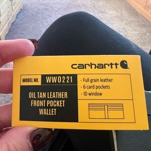 Carhartt Brown Leather Wallet